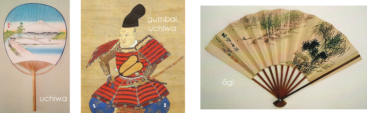 Uchiwa - Ōgi - Gumbai-uchiwa