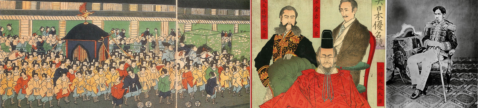 Meiji Tenno in Edo